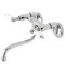 Kingston Brass KS516C Two-Handle Wall Mount Bathroom Faucet, Polished Chrome KS516C - alternate 1